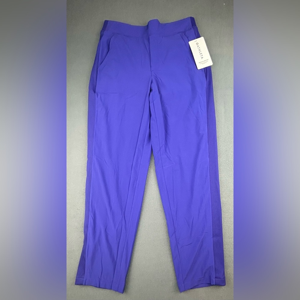 Athleta Women’s Brooklyn Lined Pants Purple Size 4 NWT